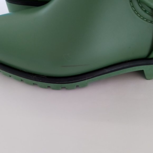 Bernardo Women's  green Zoe Rain Boots size 9 - Picture 6 of 7